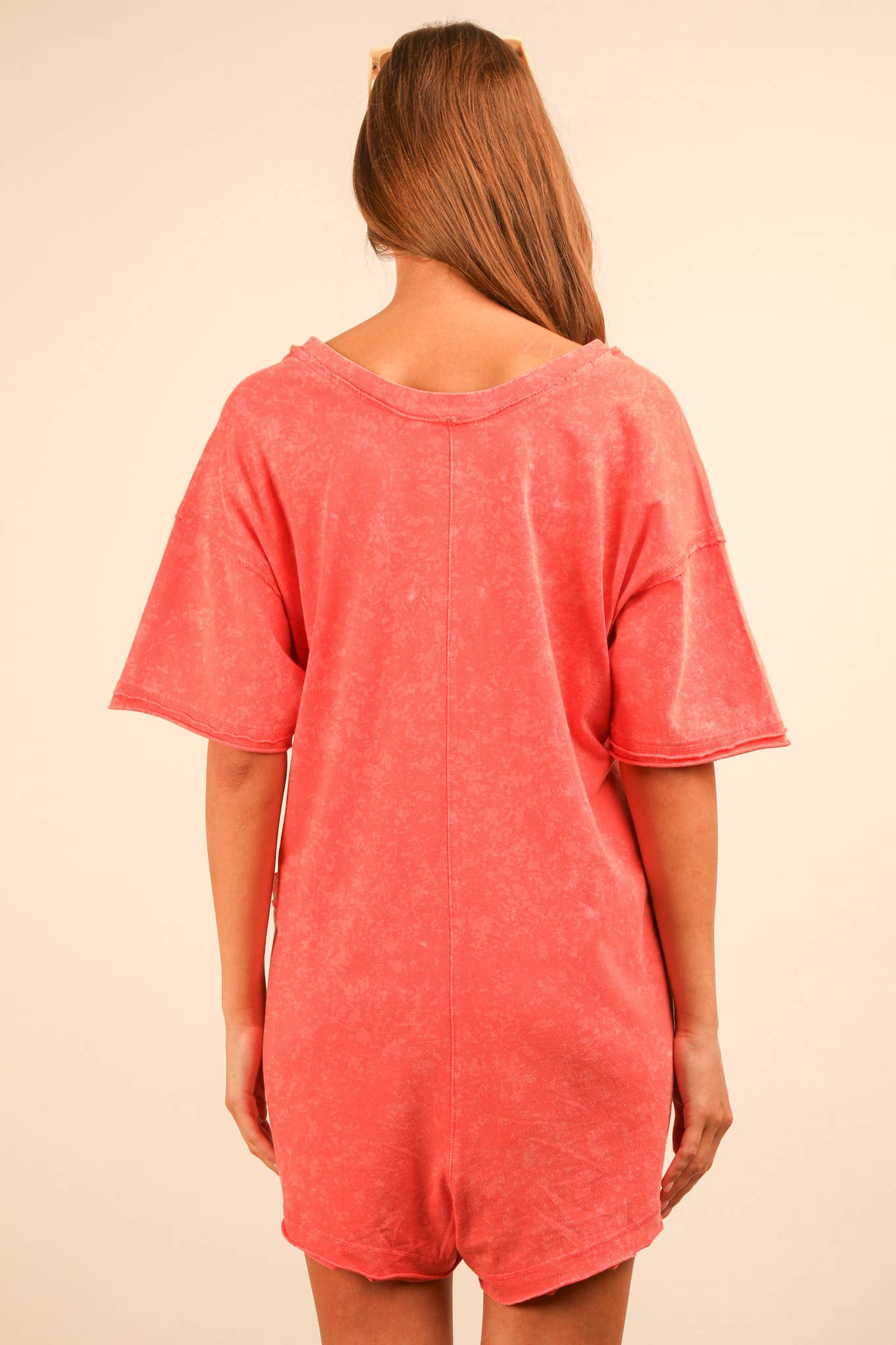 The Cassie Oversized Knit Romper