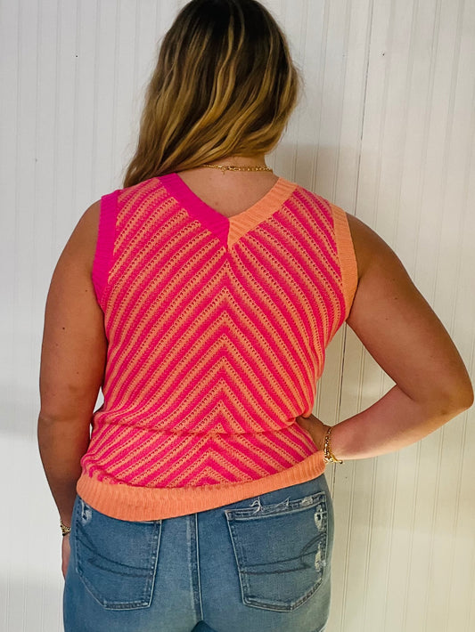 The Stacey Sweater Vest