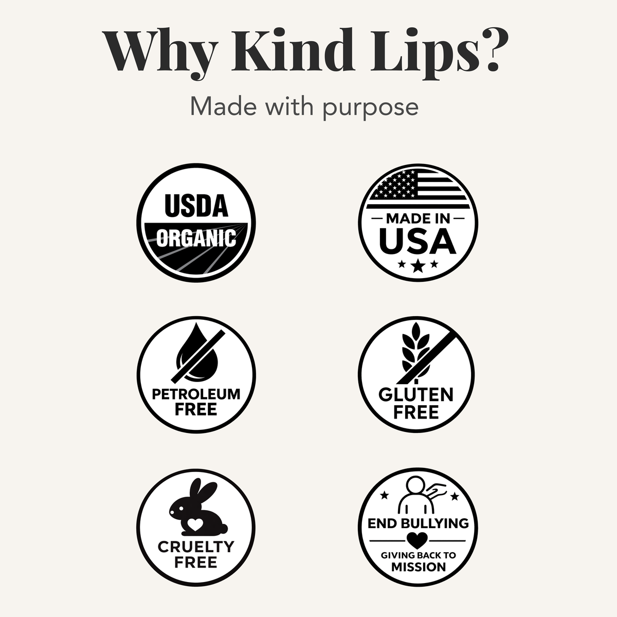 Kind Lips - Strawberry Lip Balm 10 Pack Refill | Organic