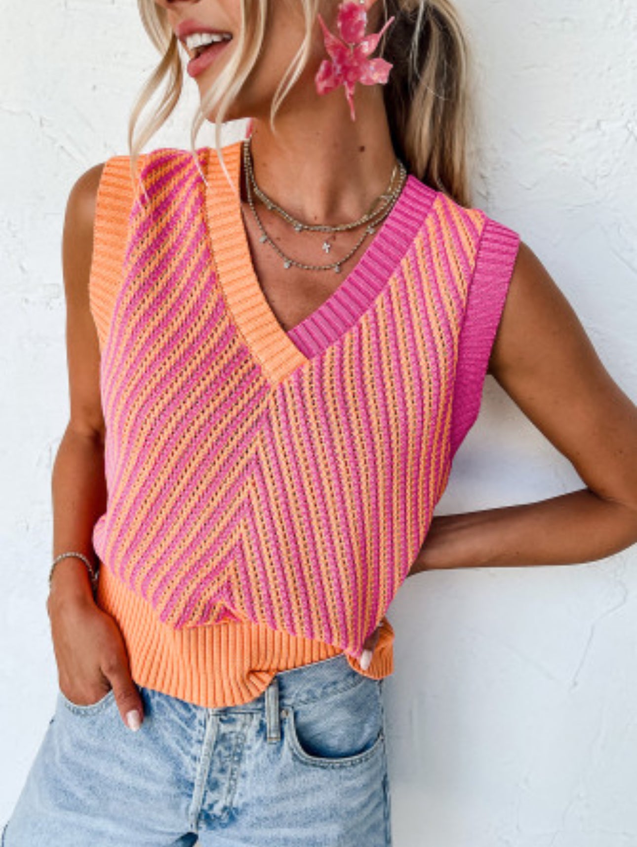 The Stacey Sweater Vest