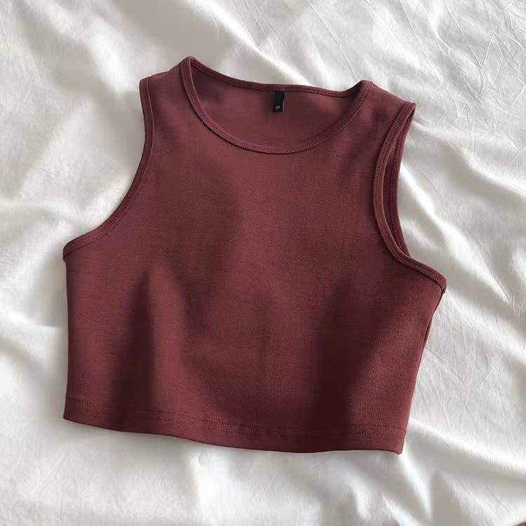 Sleeveless Crop Tank
