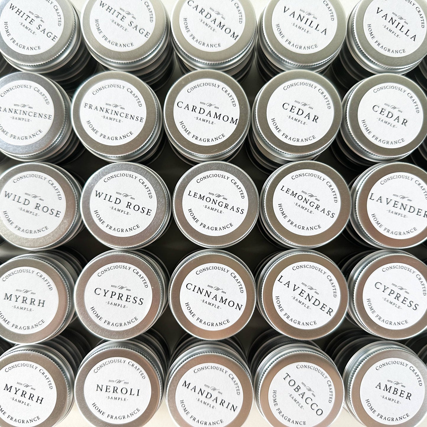 Wondery Mercantile - Tealight Candle Fragrance Samples | Scent Discovery Testers