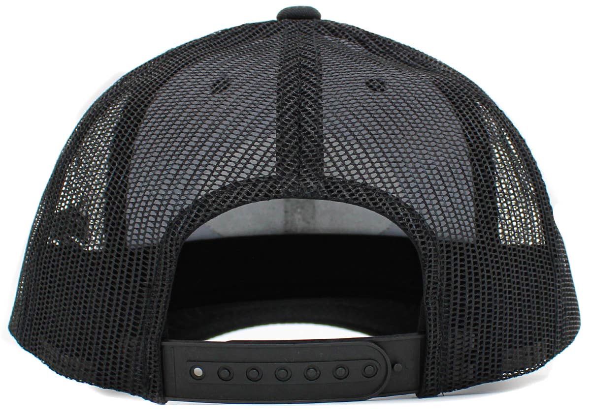 USA Fish Flag Mesh Back Ballcap