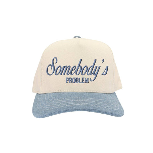 C.C Beanie - Somebody's Problem C.C Embroidered Trucker Hat TCM0002