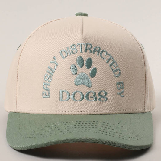 EASILY DISTRACTED BY DOGS Trucker Hat