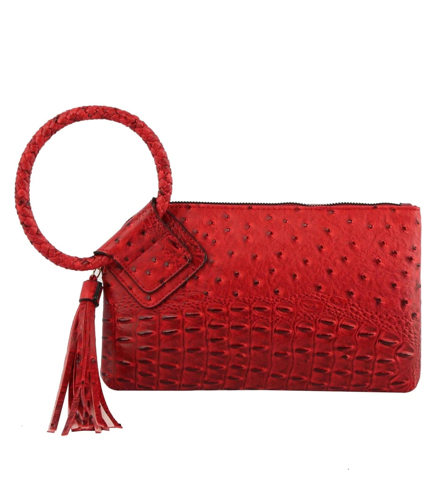 Tasia Croc Wristlet