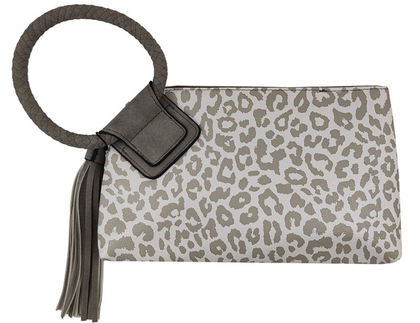 Two Toned Boho Wristlet
