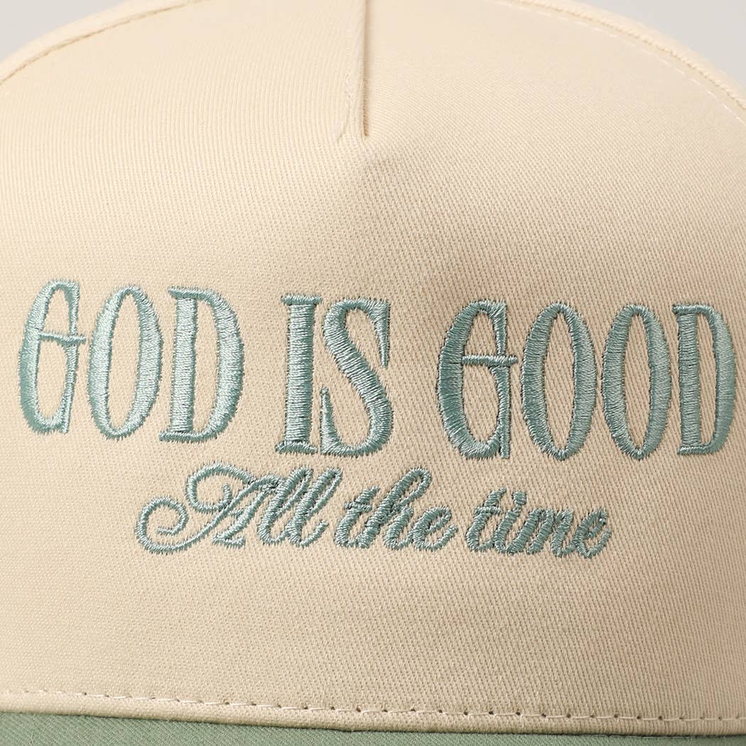 God Is Good All The Time Trucker Hat
