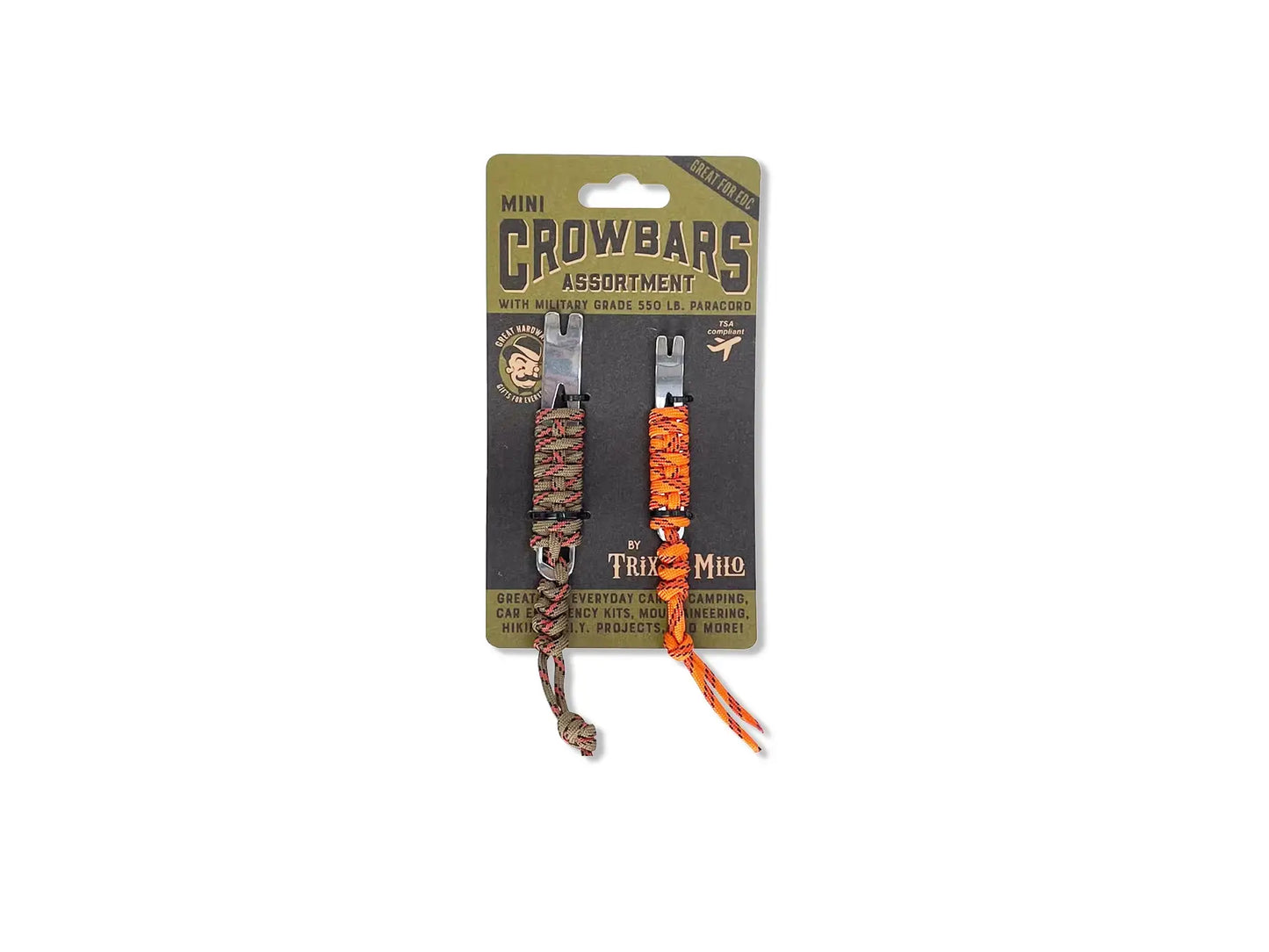 Mini Crowbars w/ Rope
