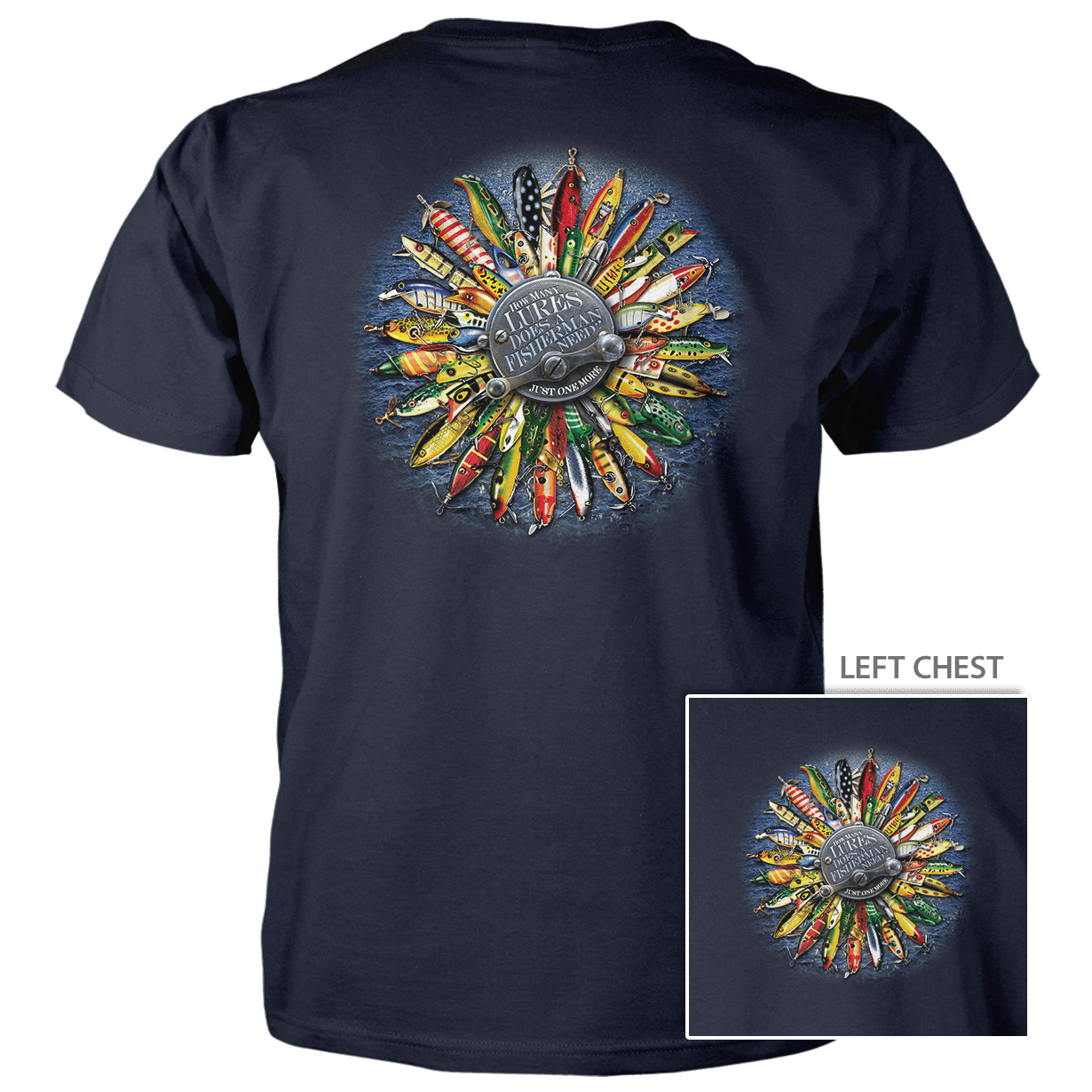 How Many Lures Cotton T-Shirt