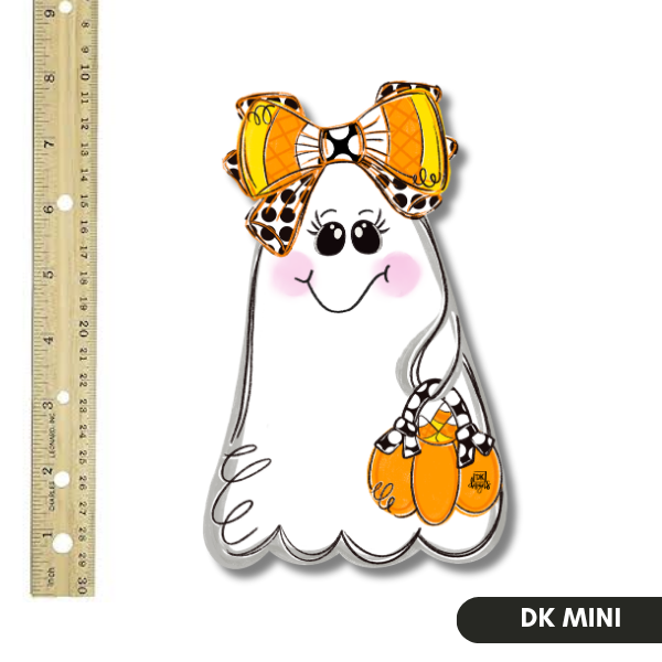 DK Designs Georgia - Candy Corn Ghost Mini
