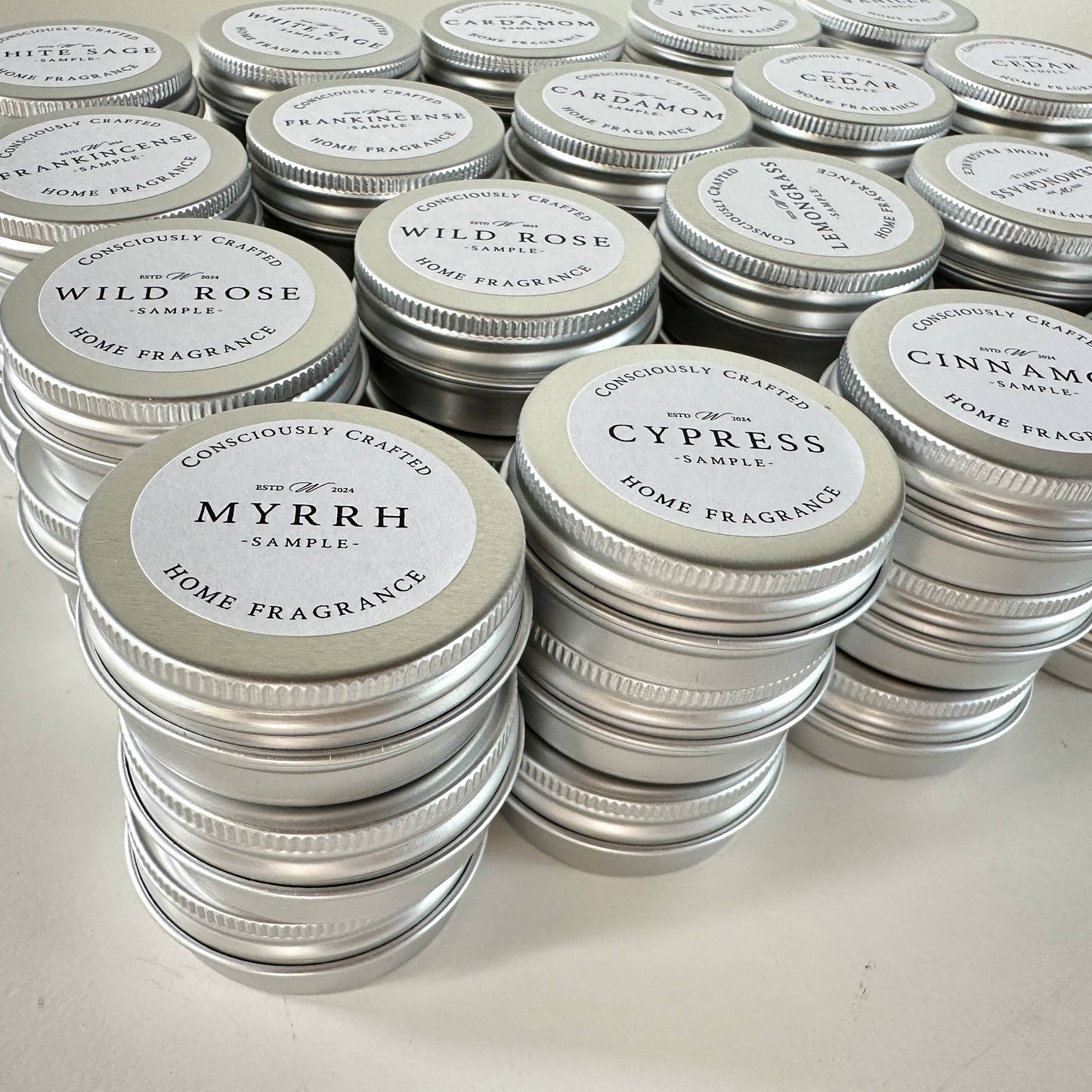 Wondery Mercantile - Tealight Candle Fragrance Samples | Scent Discovery Testers