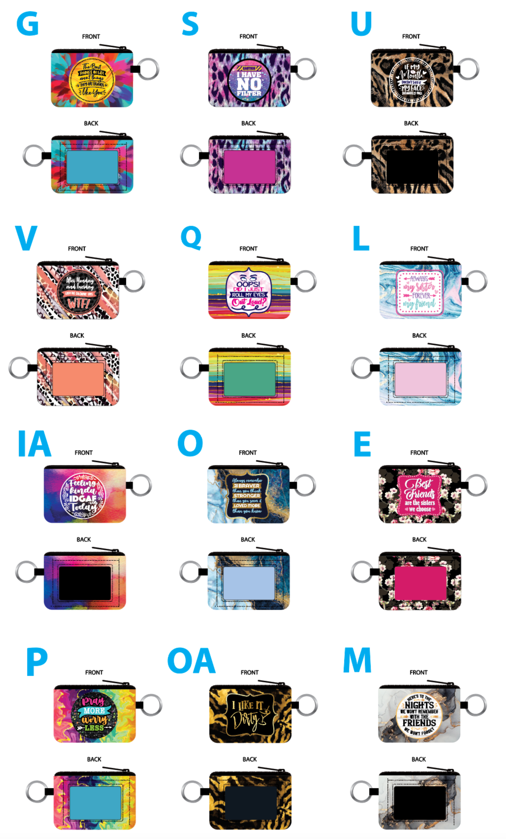 Wallet with ID Window