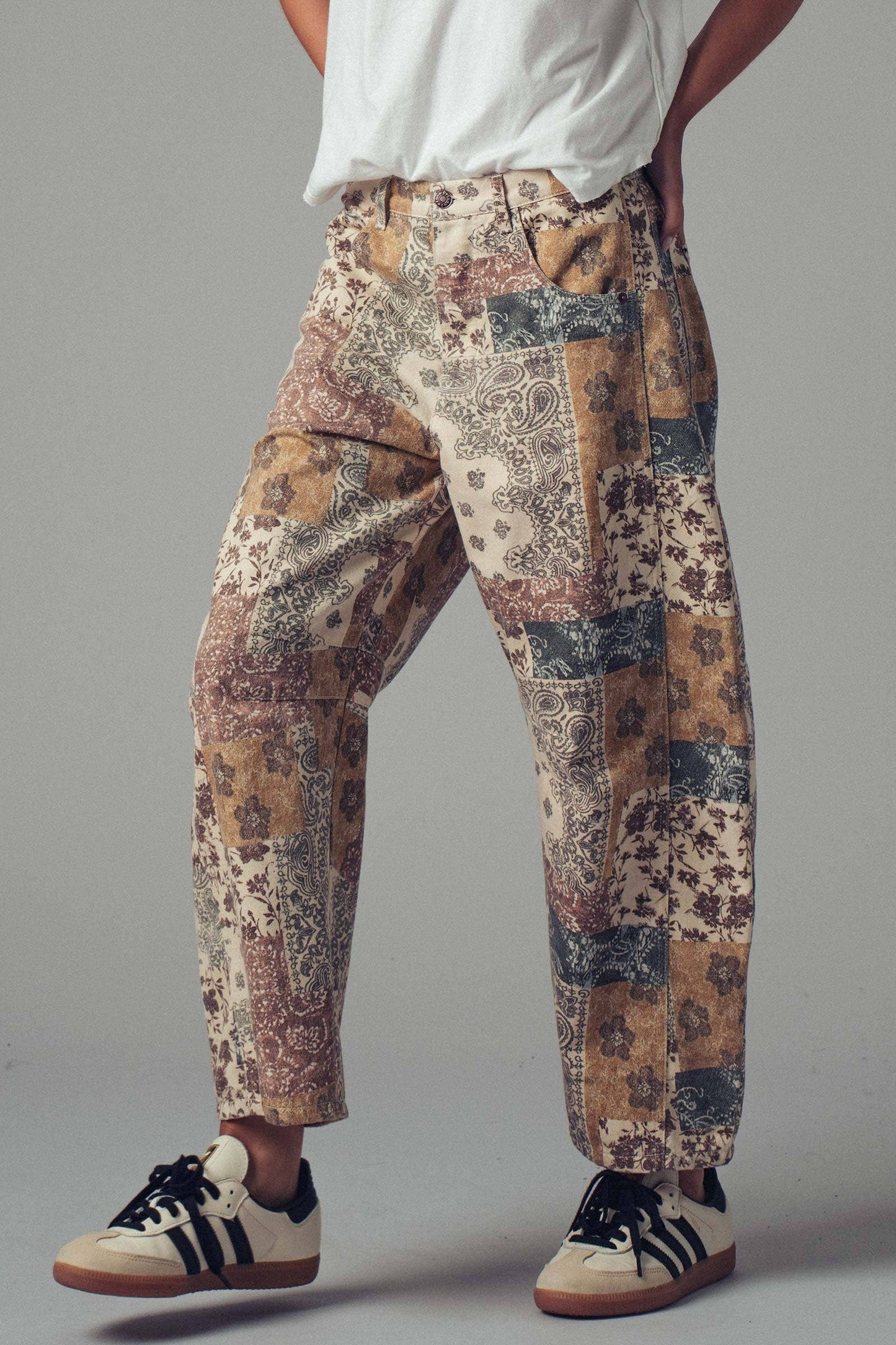 Boho Patchwork Pants