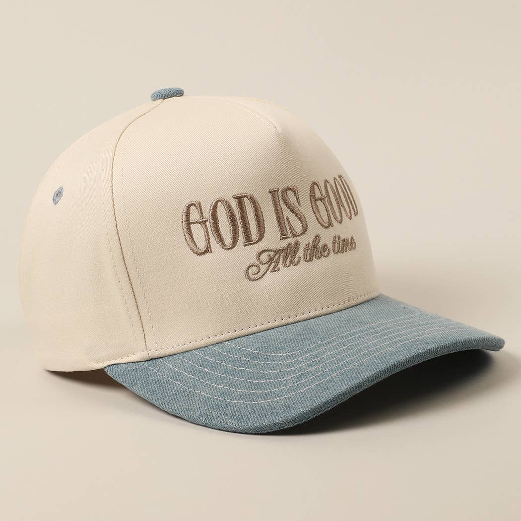 God Is Good All The Time Trucker Hat