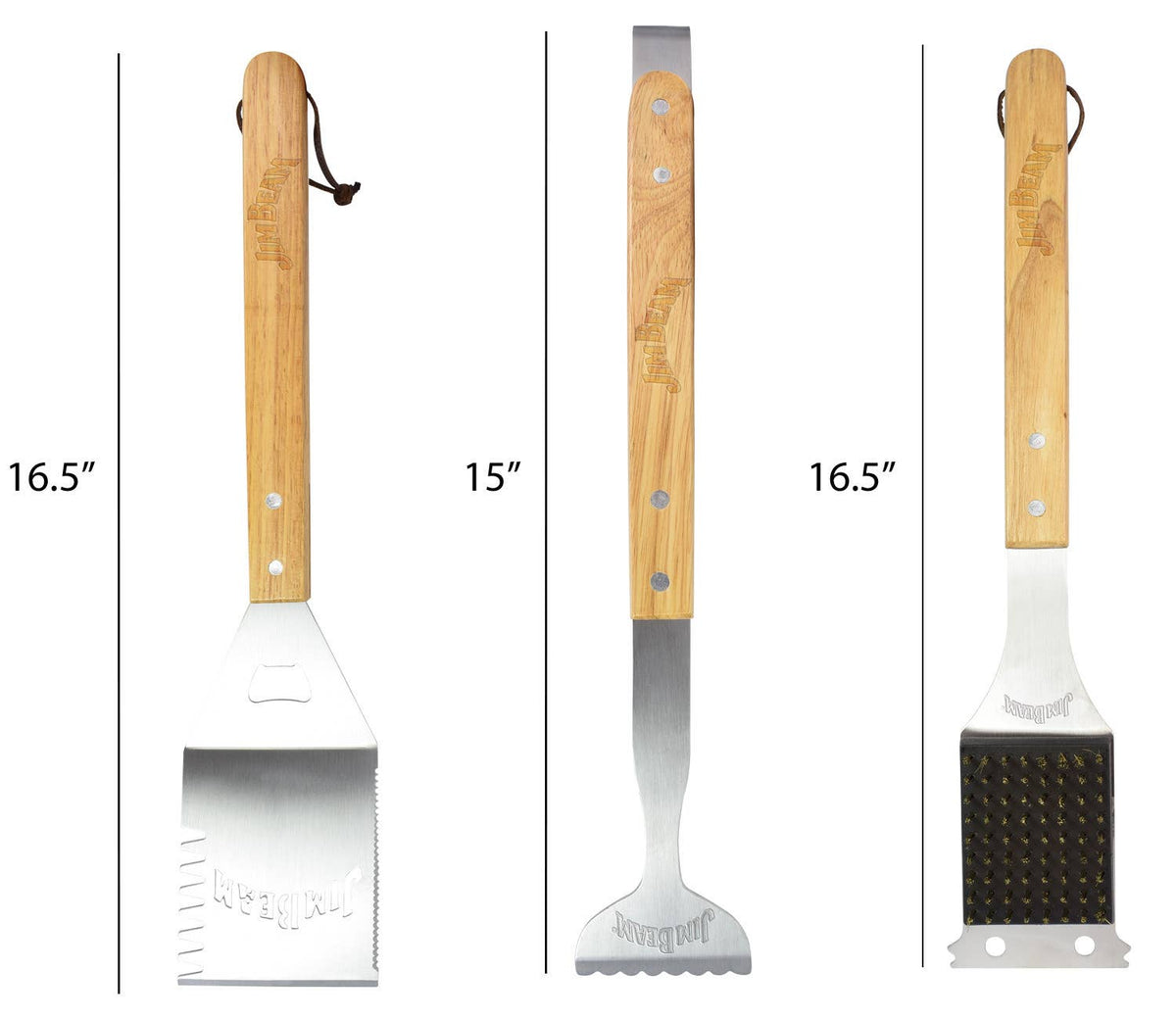 Jim Beam 3 piece BBQ Tool Set