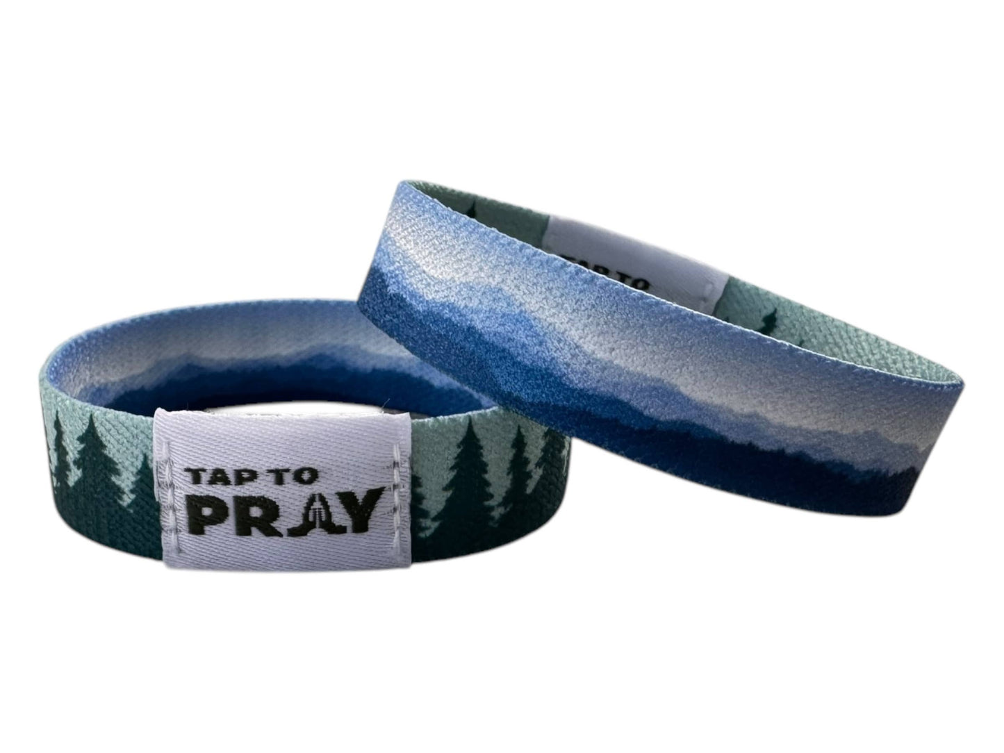 Versible - Tap To Pray™ Wristbands - Mountains & Forests