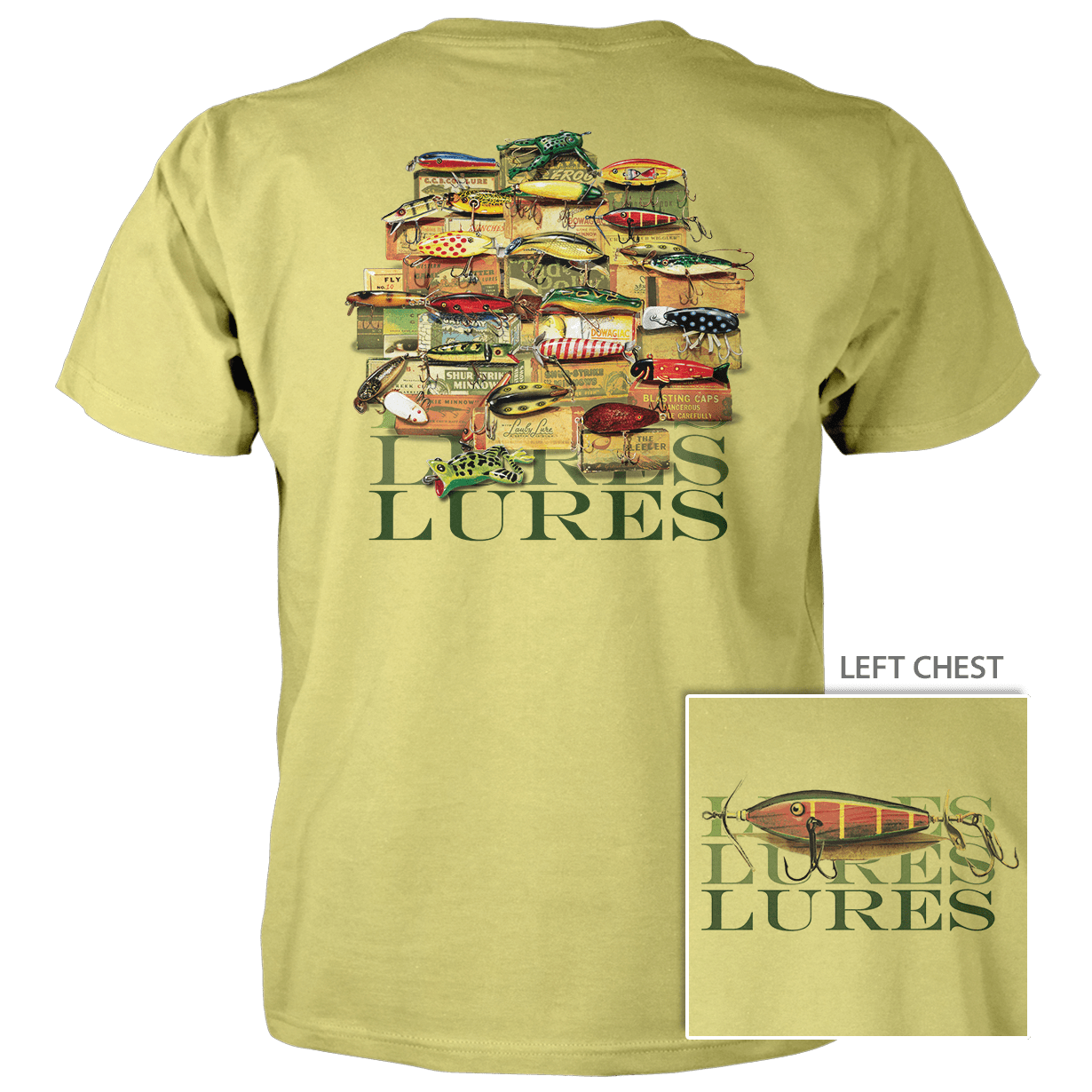 Lures Lures Lures Cotton T-Shirt