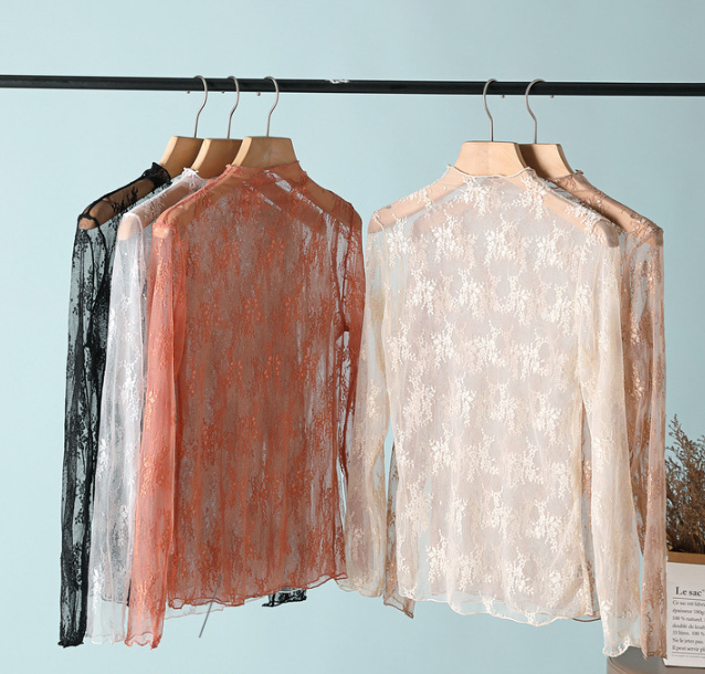 Floral Lace Sheer Top