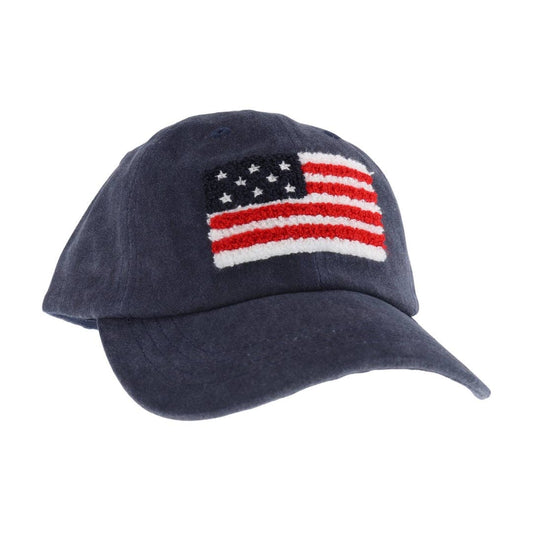 C.C Beanie - Unisex Chenille USA Flag