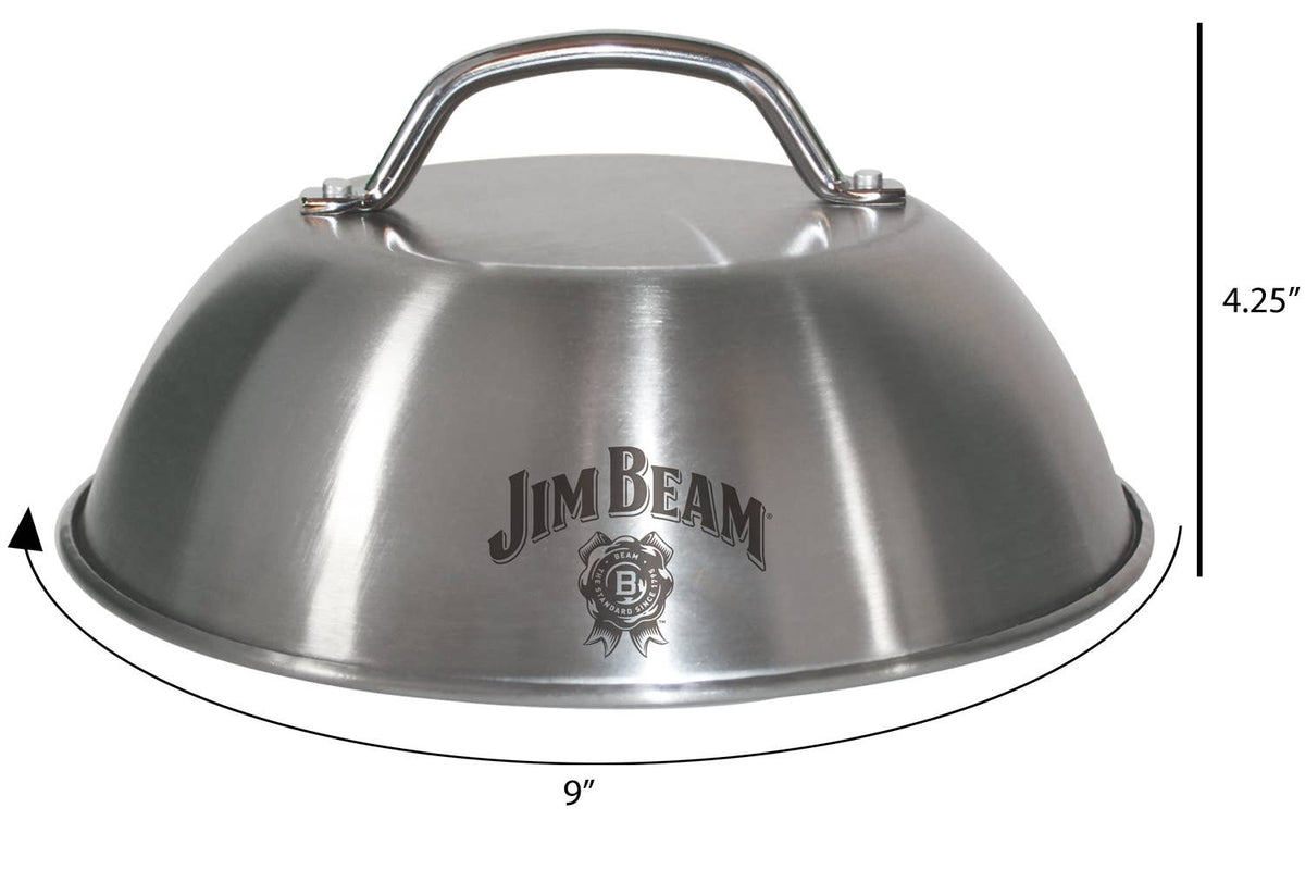 Jim Beam 9" Burger Cover and Cheese Melting Dome