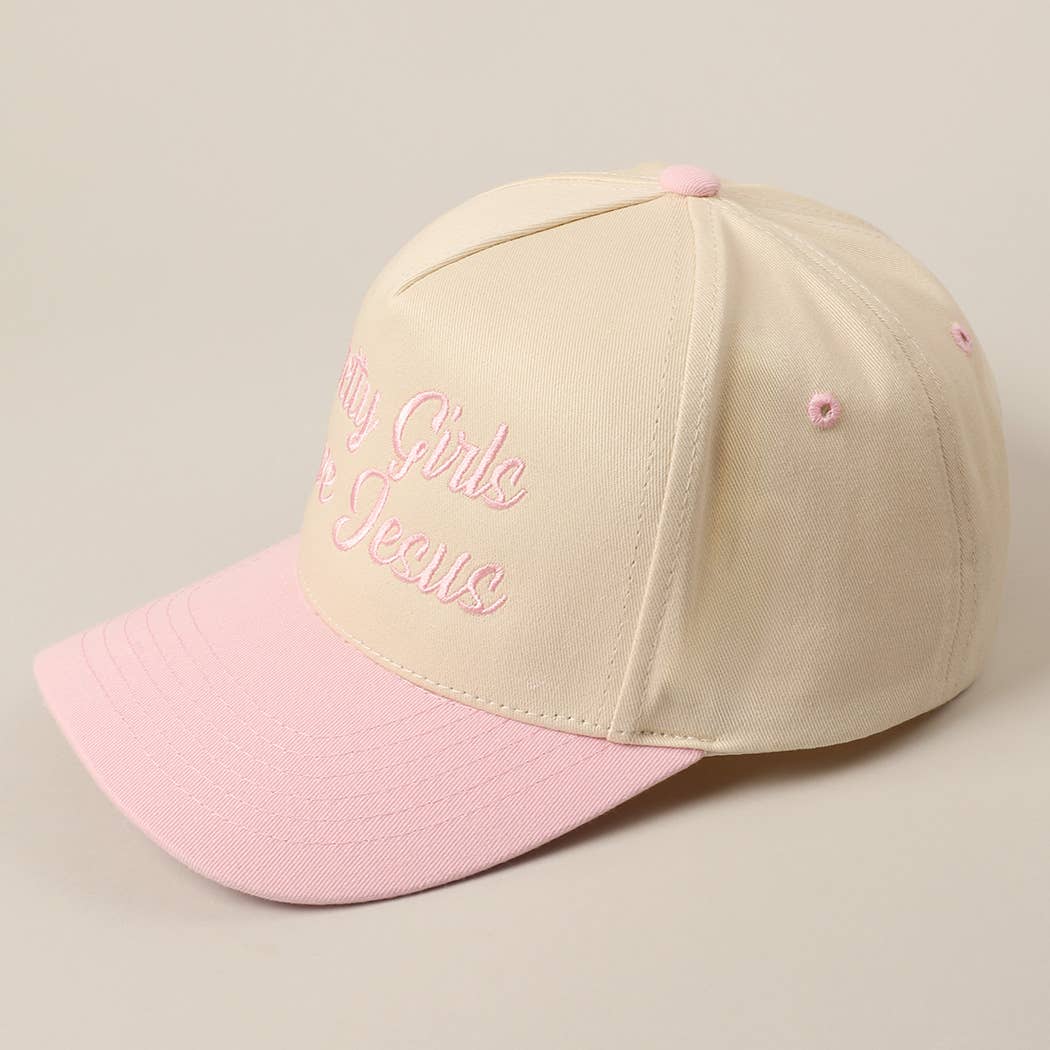 Pretty Girls Love Jesus Trucker Hat