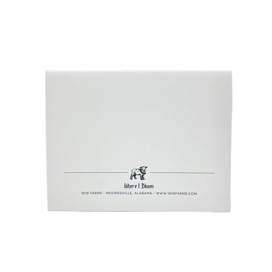 "Where I Bloom" North Carolina Notecards
