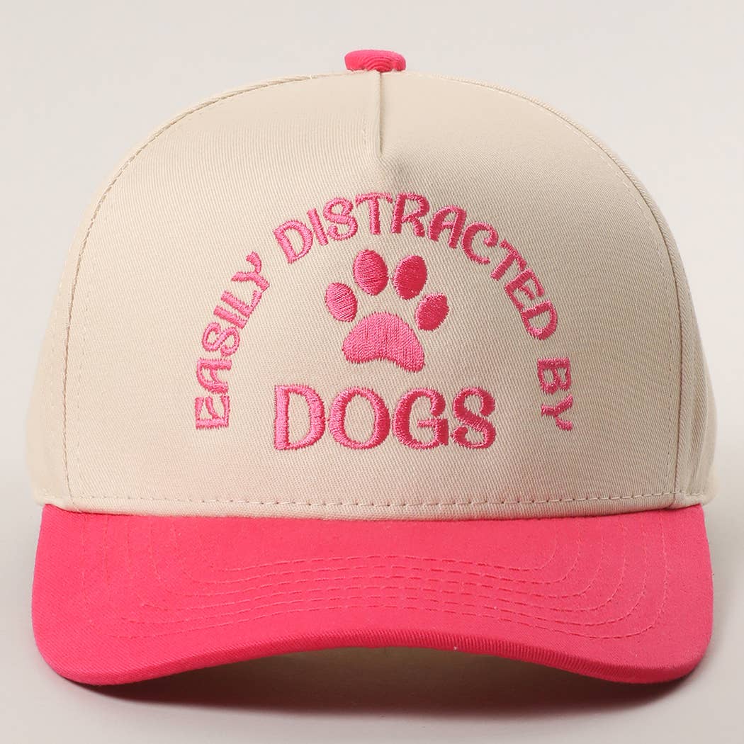 EASILY DISTRACTED BY DOGS Trucker Hat
