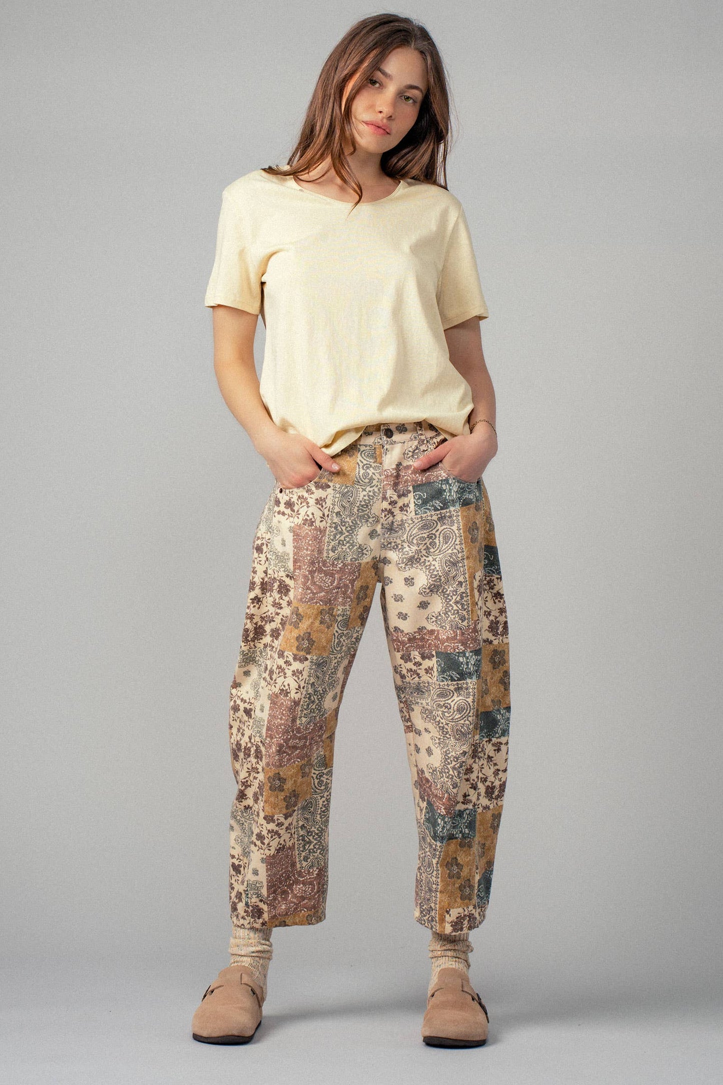 Boho Patchwork Pants