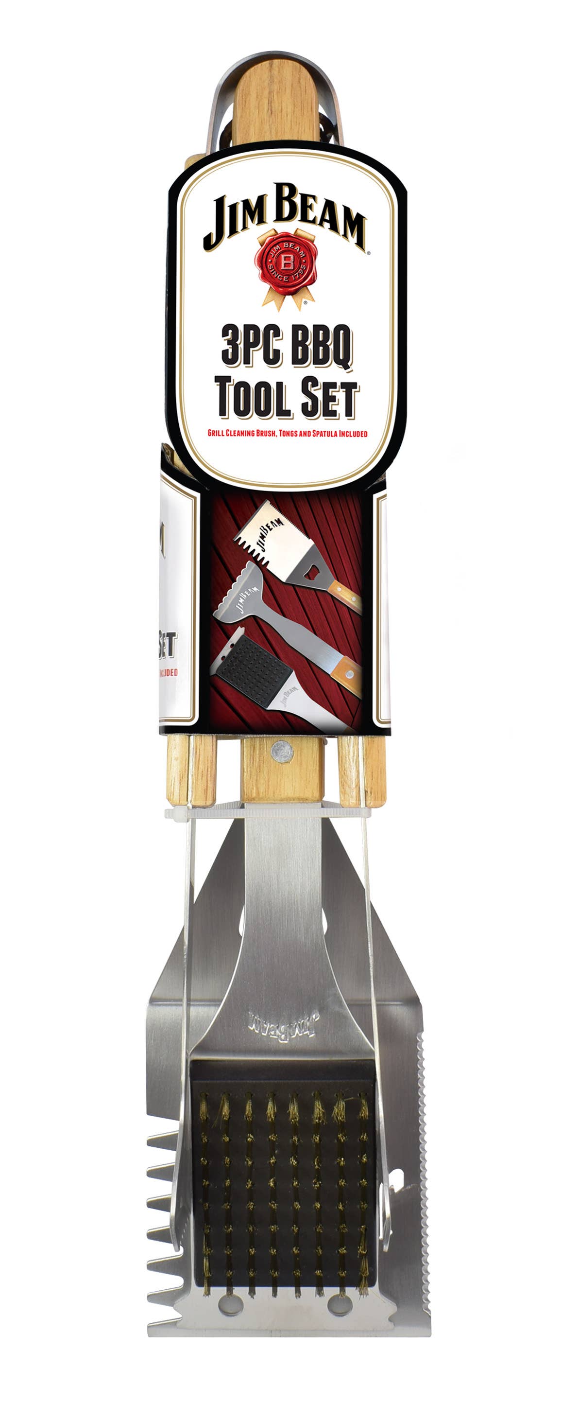 Jim Beam 3 piece BBQ Tool Set