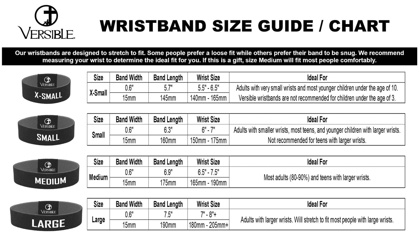 Versible - Versible® Wristbands - Survivor Series - Love Blossoms