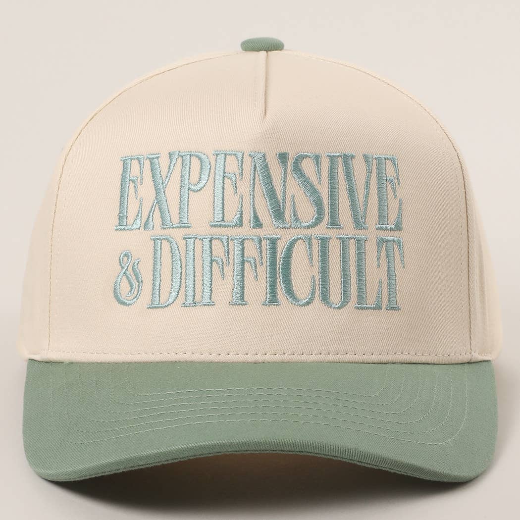 EXPENSIVE and DIFFICULT Trucker Hat