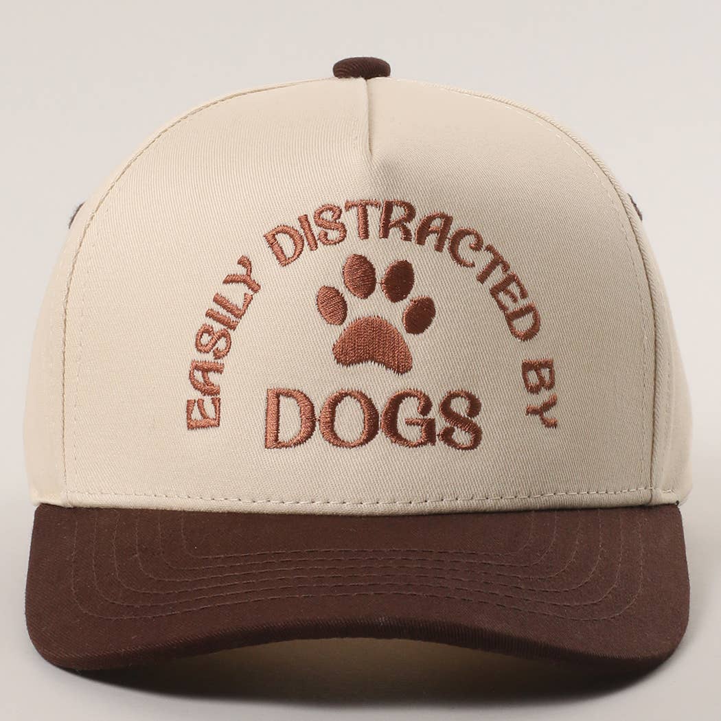 EASILY DISTRACTED BY DOGS Trucker Hat