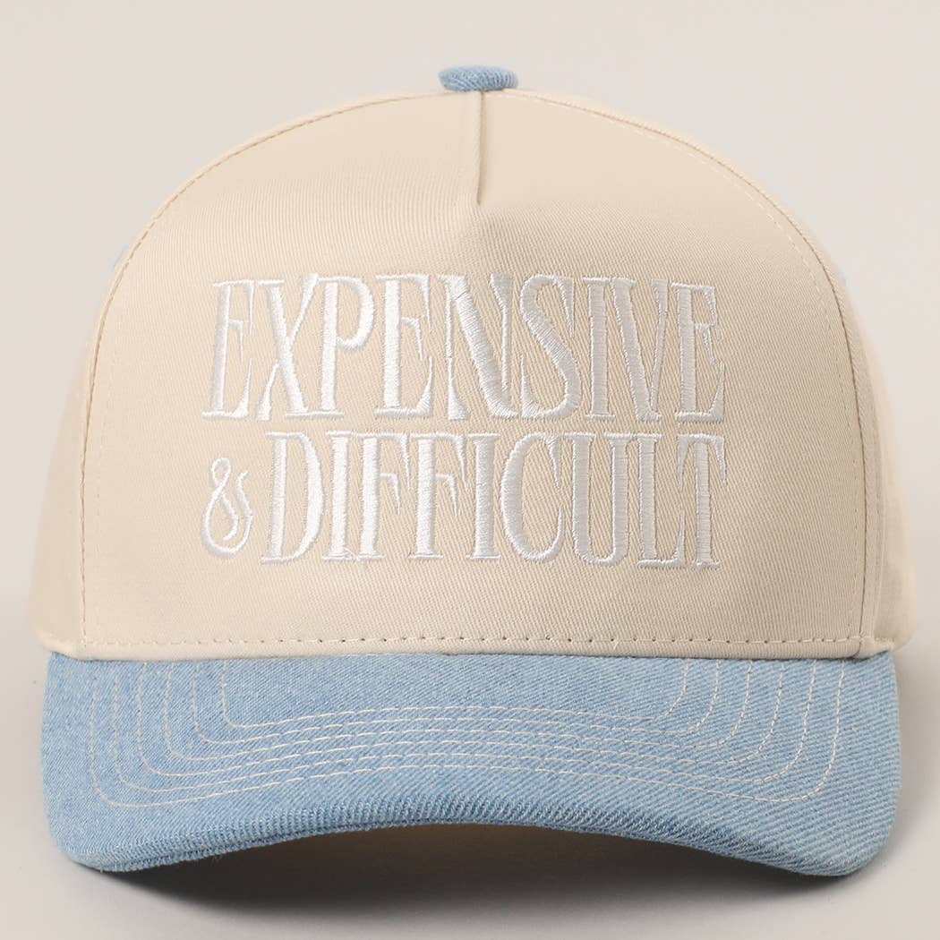 EXPENSIVE and DIFFICULT Trucker Hat