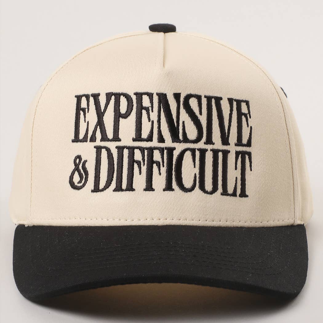 EXPENSIVE and DIFFICULT Trucker Hat