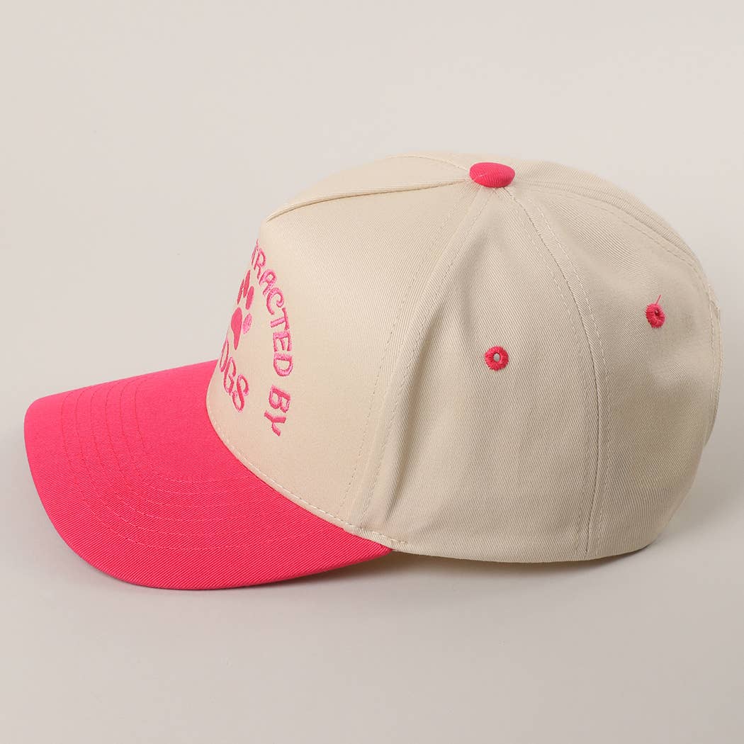 EASILY DISTRACTED BY DOGS Trucker Hat