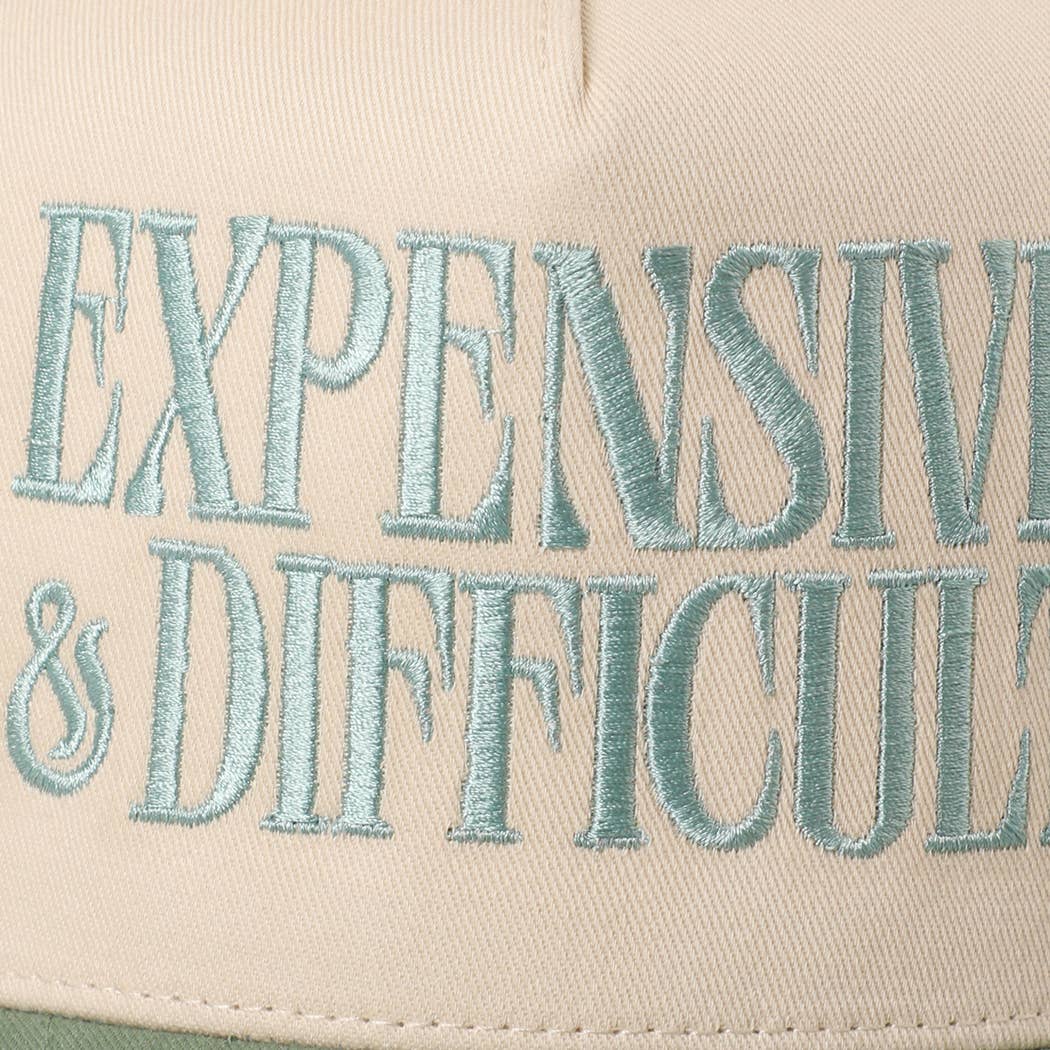 EXPENSIVE and DIFFICULT Trucker Hat