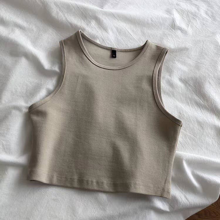 Sleeveless Crop Tank