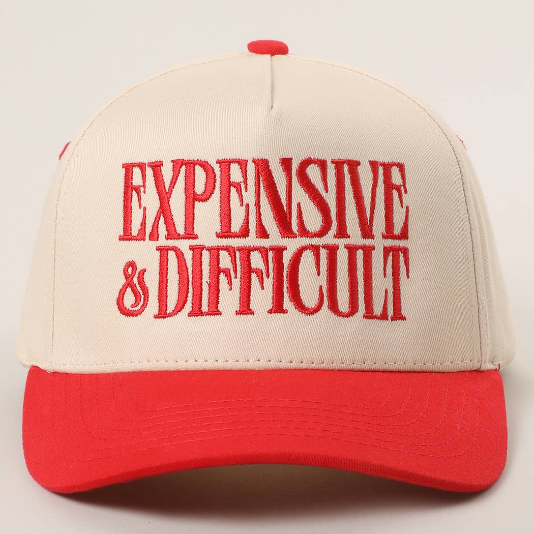 EXPENSIVE and DIFFICULT Trucker Hat