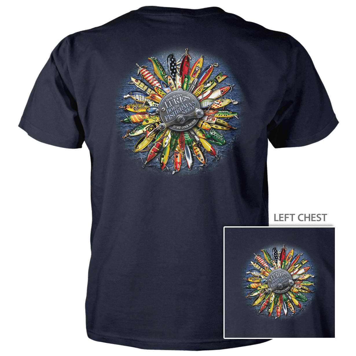 How Many Lures Cotton T-Shirt