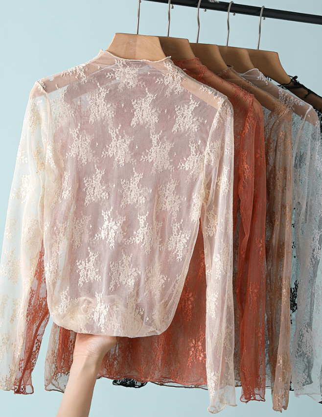 Floral Lace Sheer Top