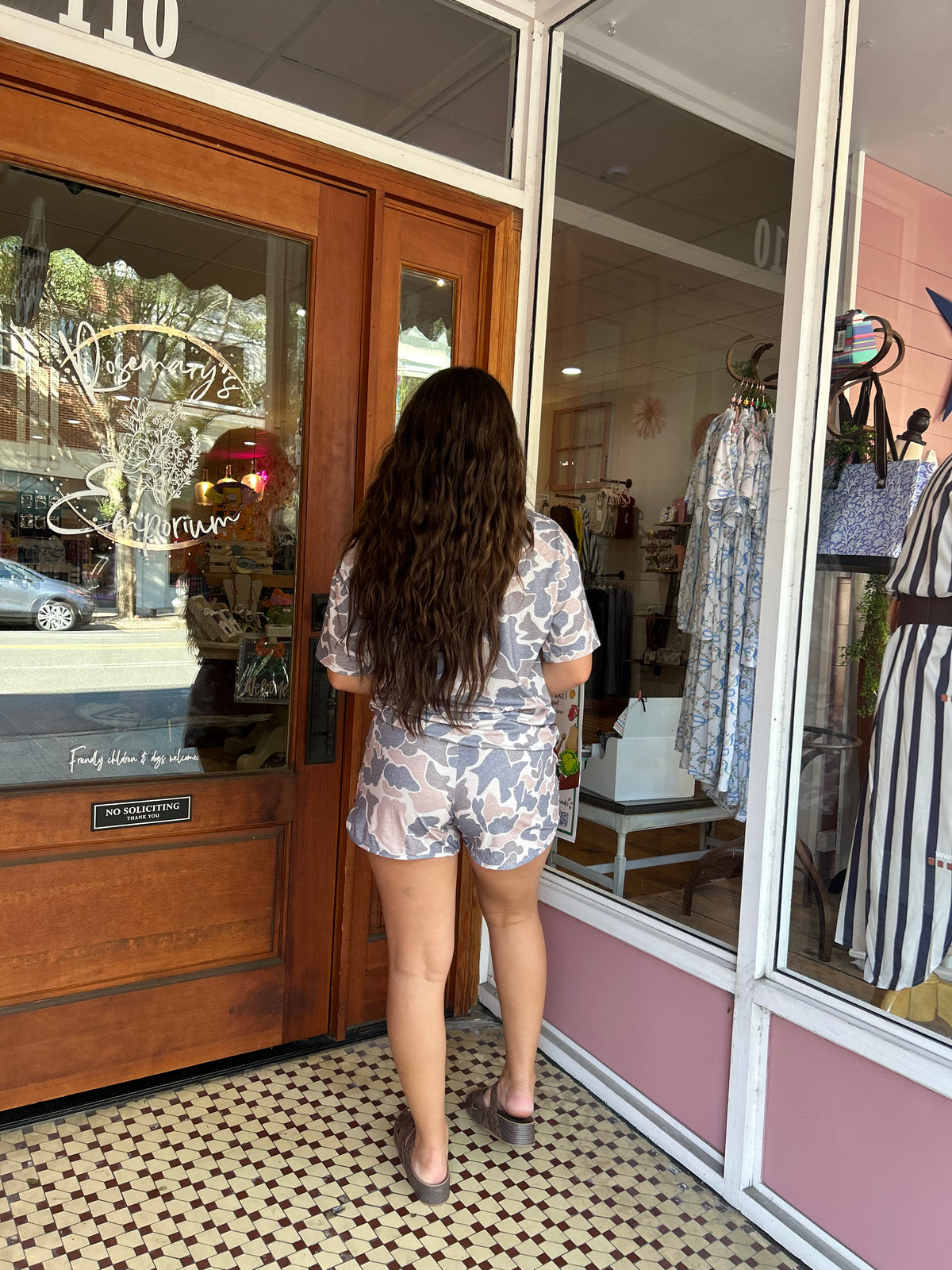 Camo Short Set-2 pc.