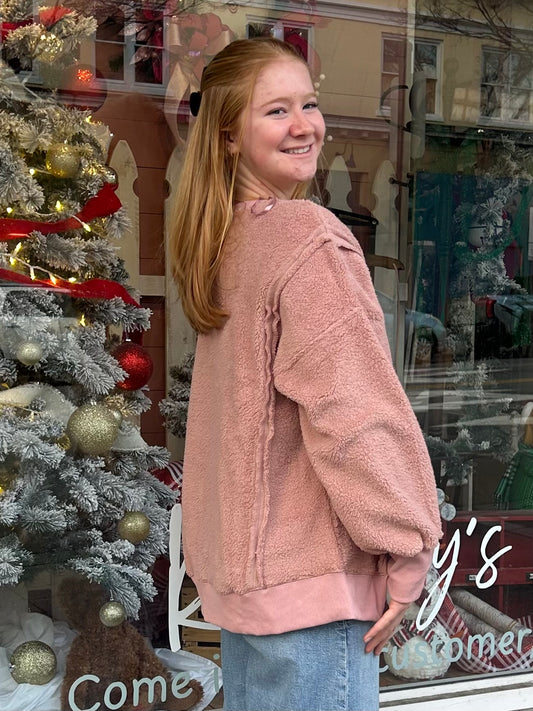 Very J Fleece Sweatshirt