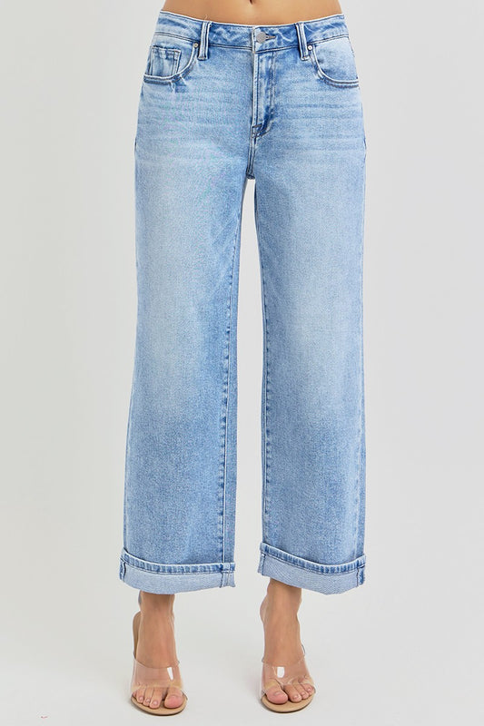 RISEN Cuffed Jeans