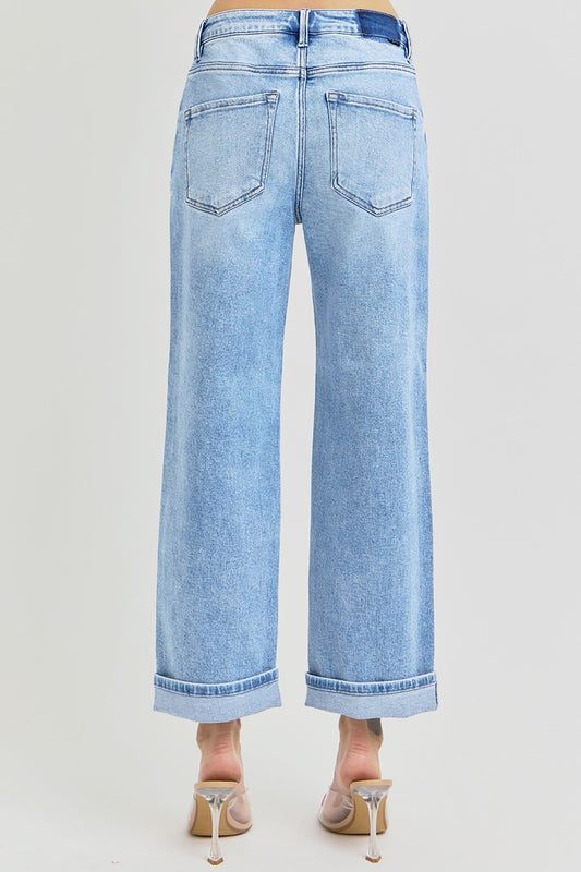 RISEN Cuffed Jeans