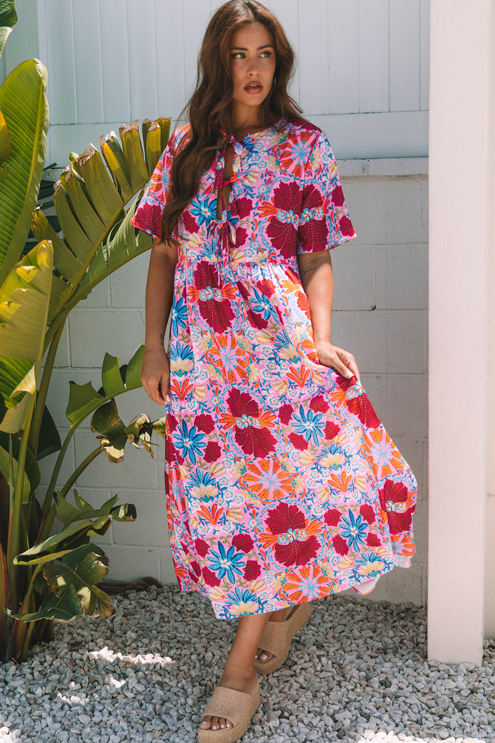 Lady of Leisure Floral Dress