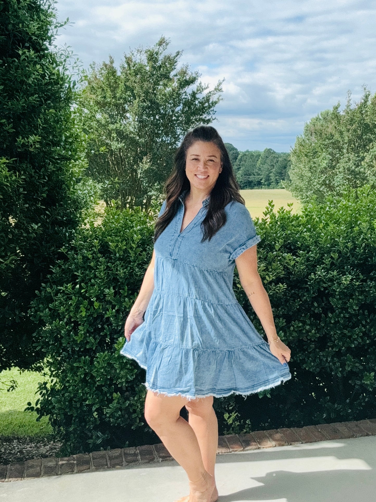 The Kimberly Denim Dress