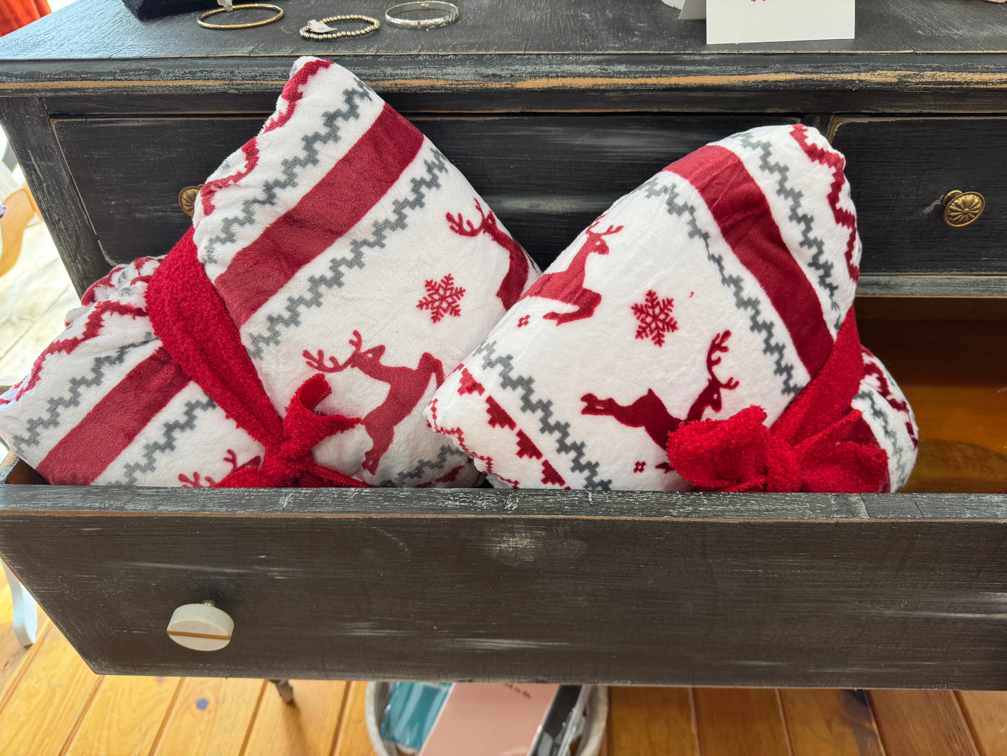 Reindeer/Snowflake Blanket
