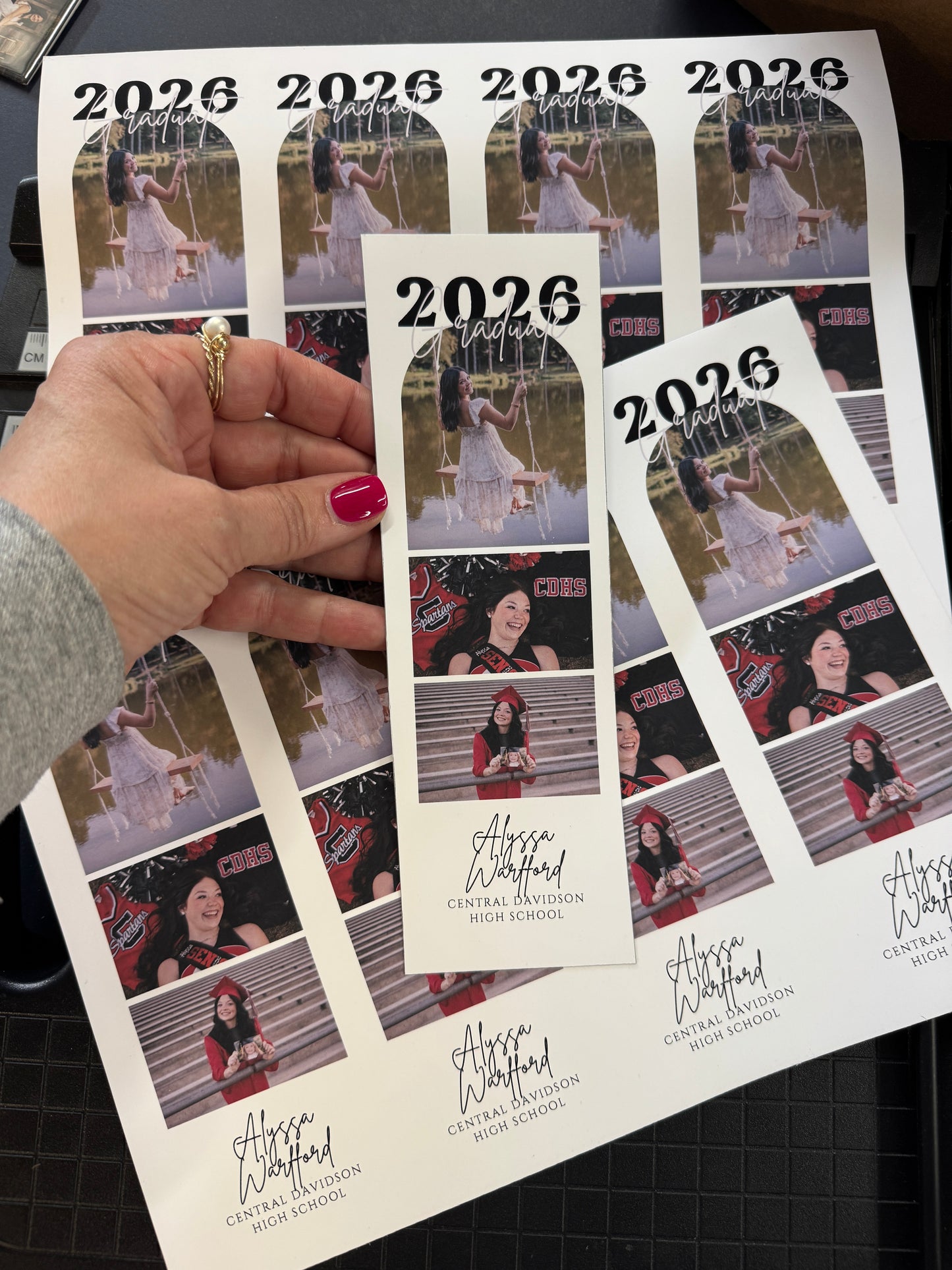 Custom Photo Strip Magnets
