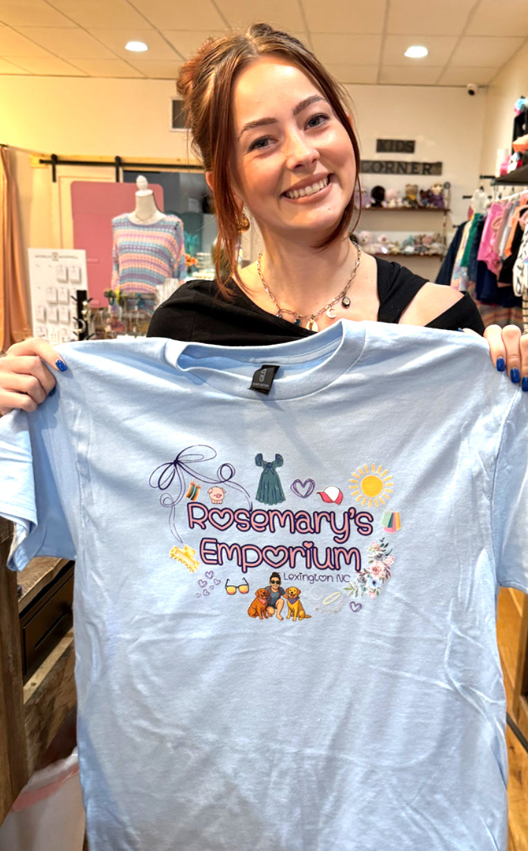 Rosemary's Emporium Store Tee